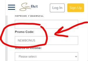 Sunbet Promo Code NEWBONUS .